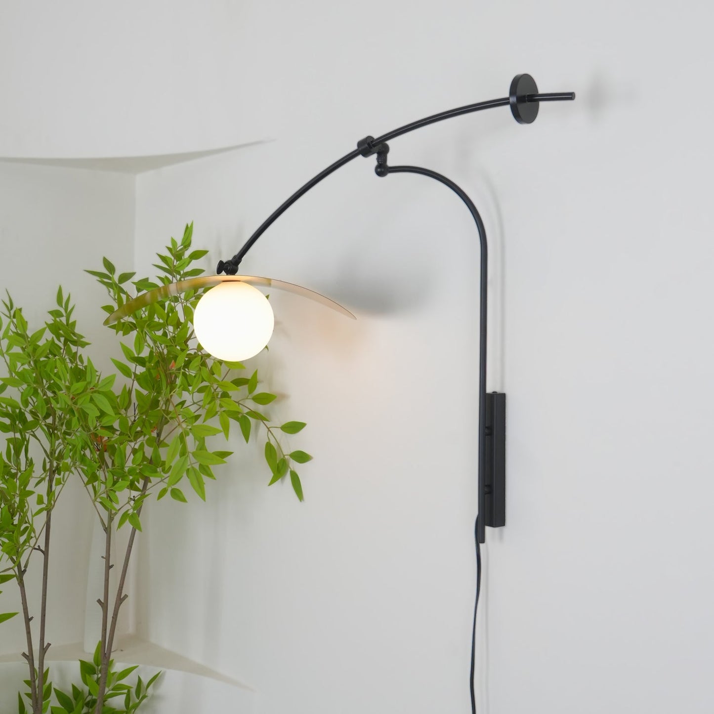 Myrna Plug In Wall Lamp