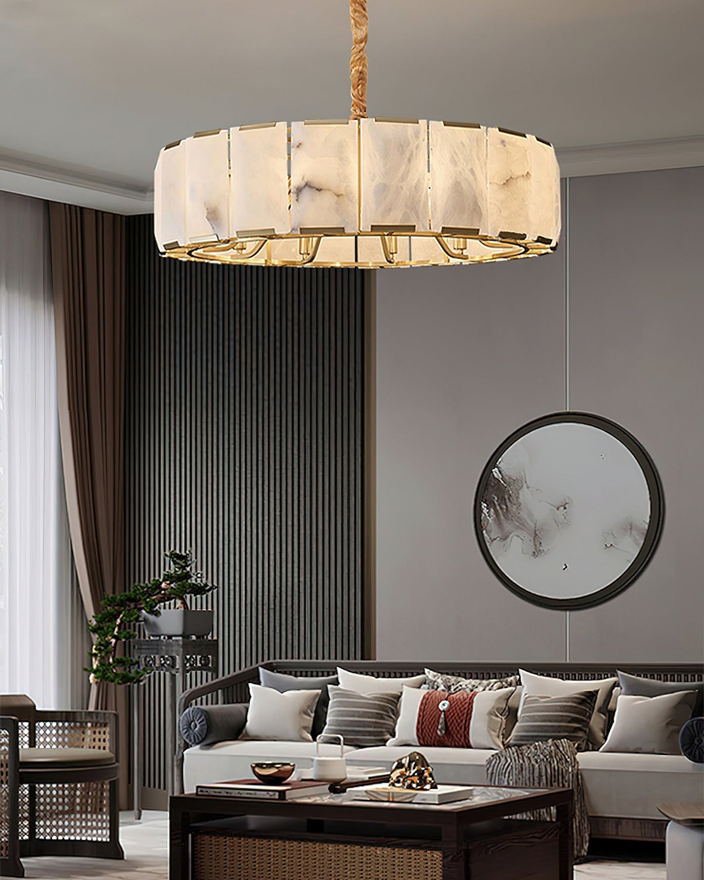 Nashima Alabaster Chandelier