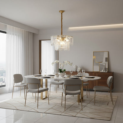 Nason Brass Chandelier