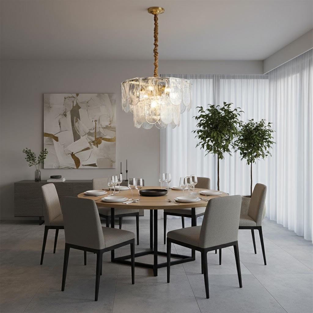 Nason Brass Chandelier