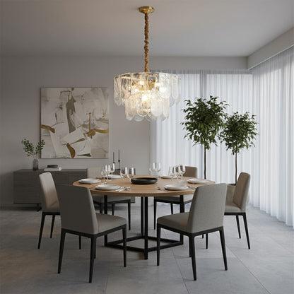 Nason Brass Chandelier