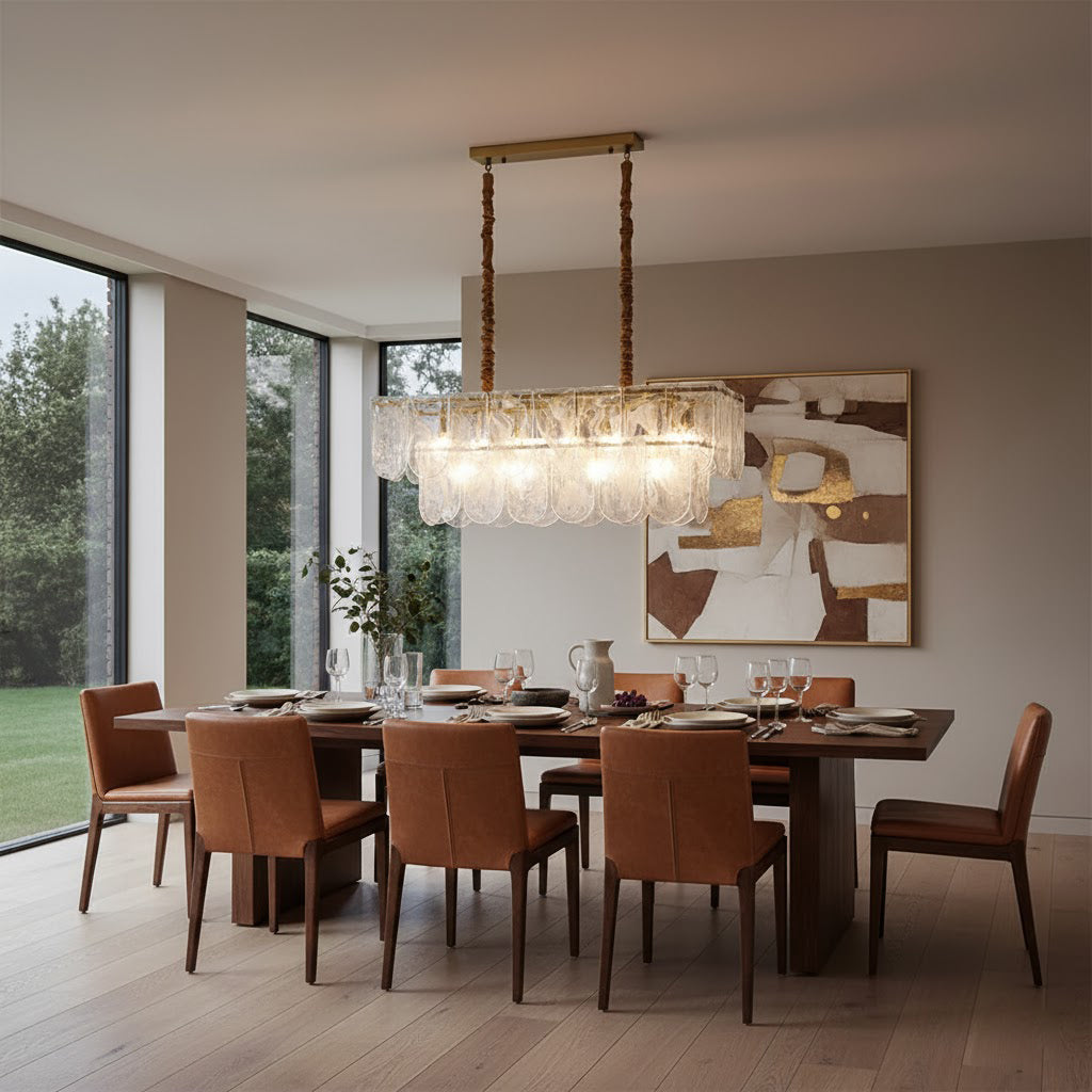 Nason Brass Chandelier