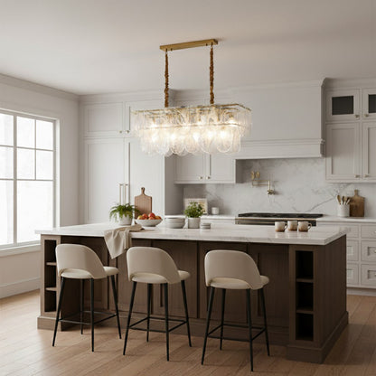 Nason Brass Chandelier