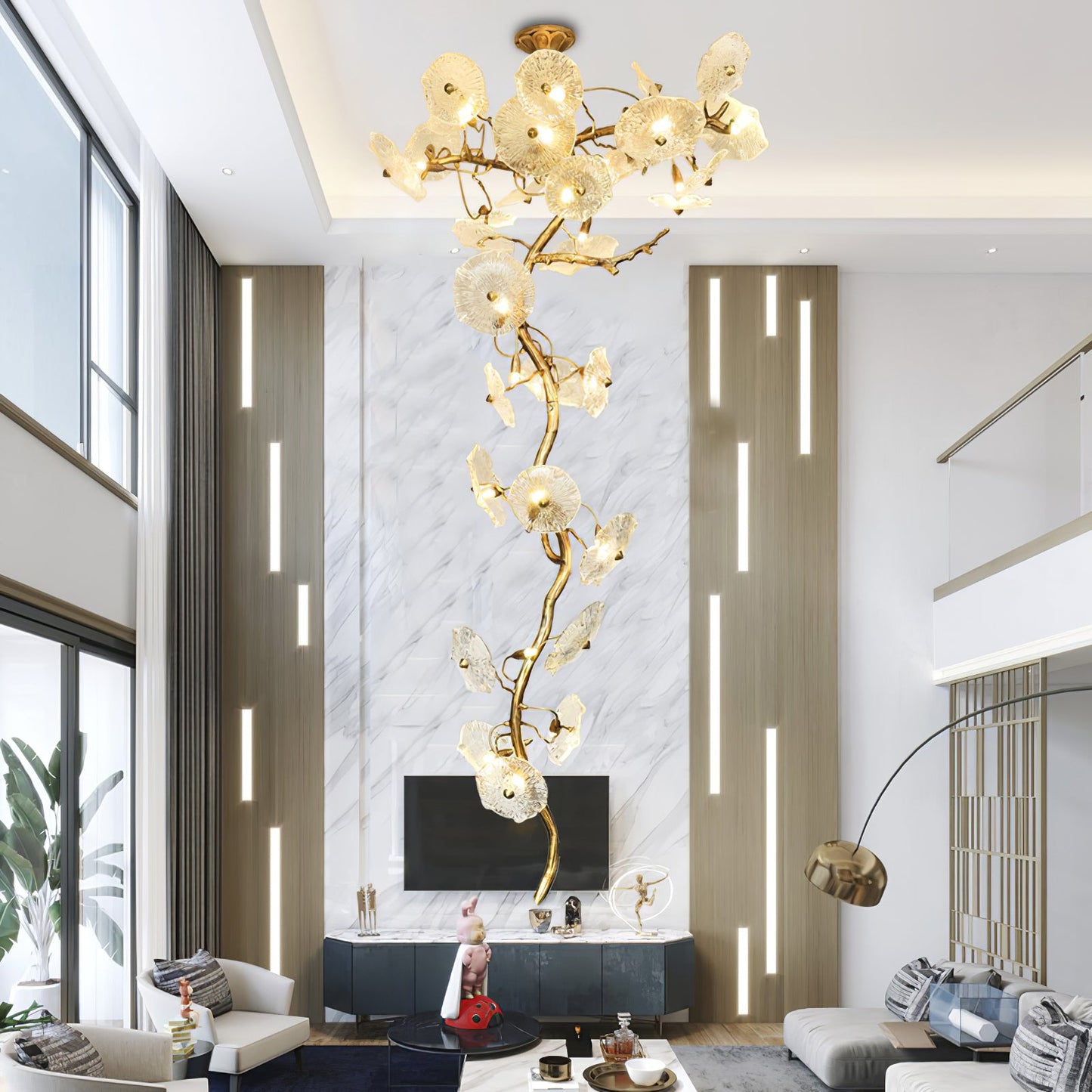 Nenufar Bonsai Chandelier
