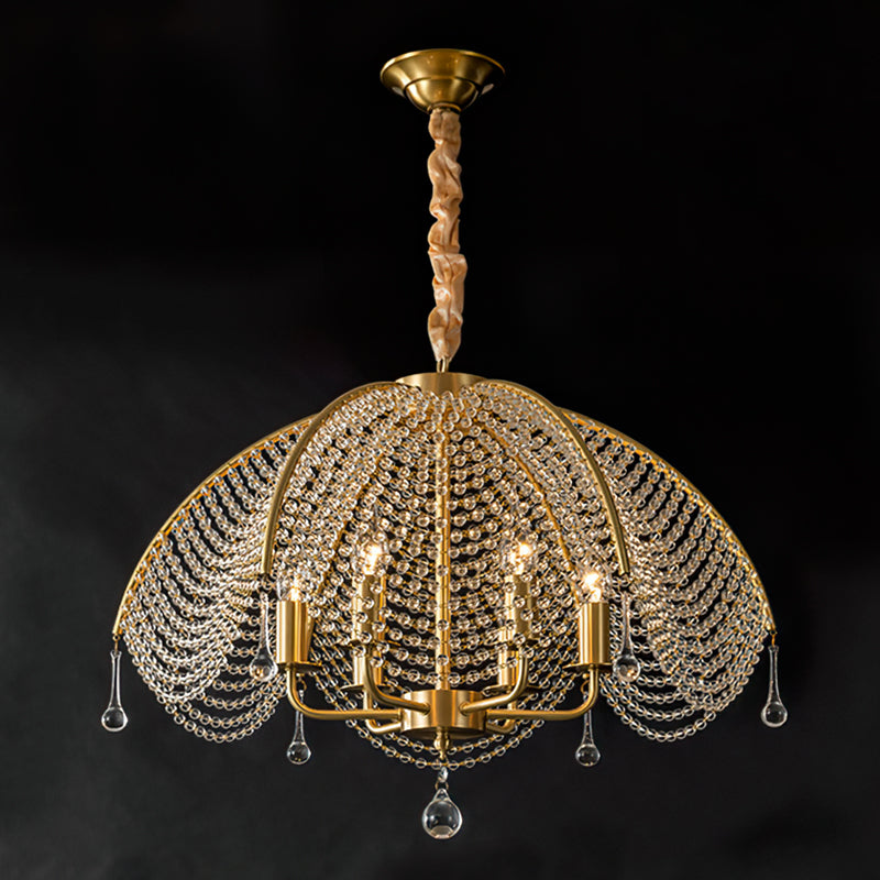 Neville Brass Chandelier