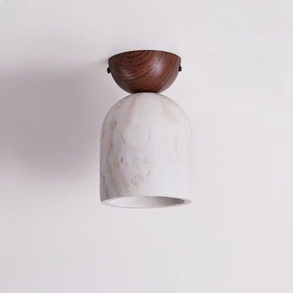 Noncu Travertine Ceiling Lamp