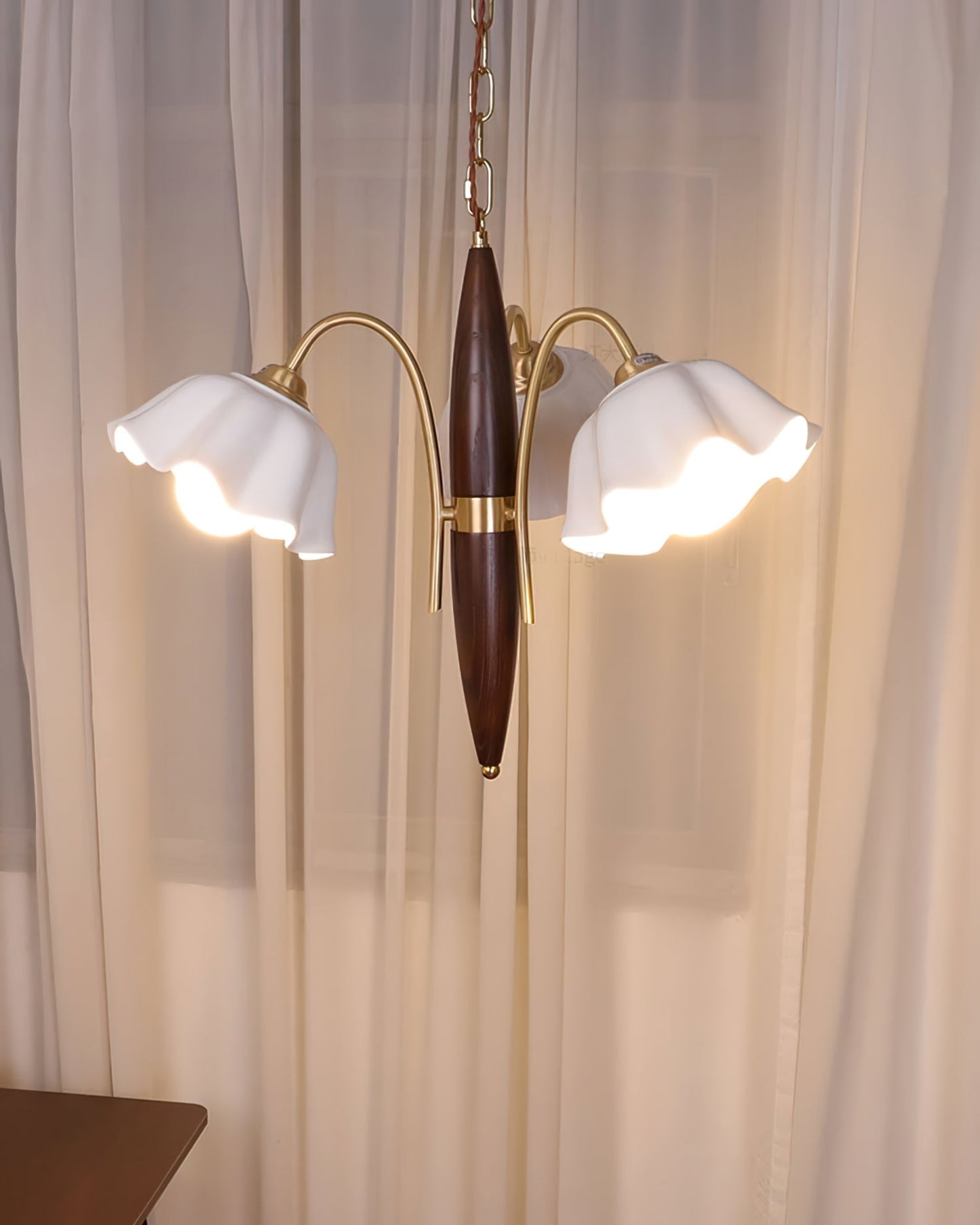 Olina Flower Ceramics Chandelier