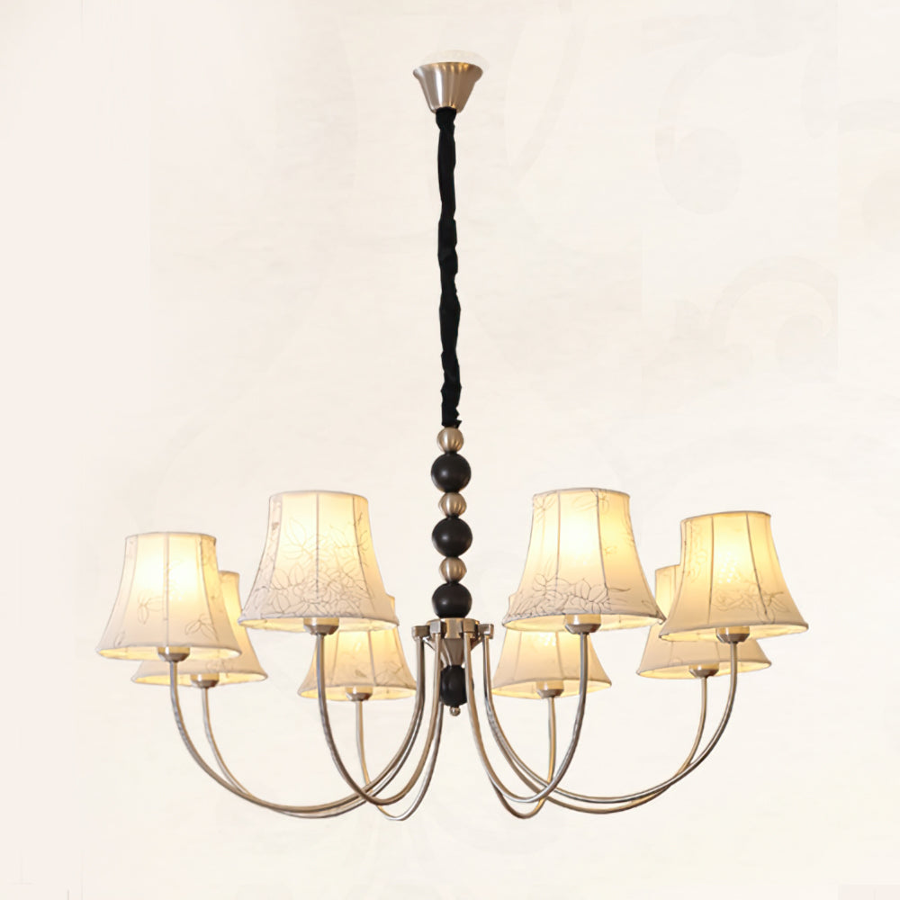 Orchid Fabric Chandelier