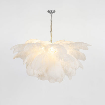 Ostrich Feather Chandeliers