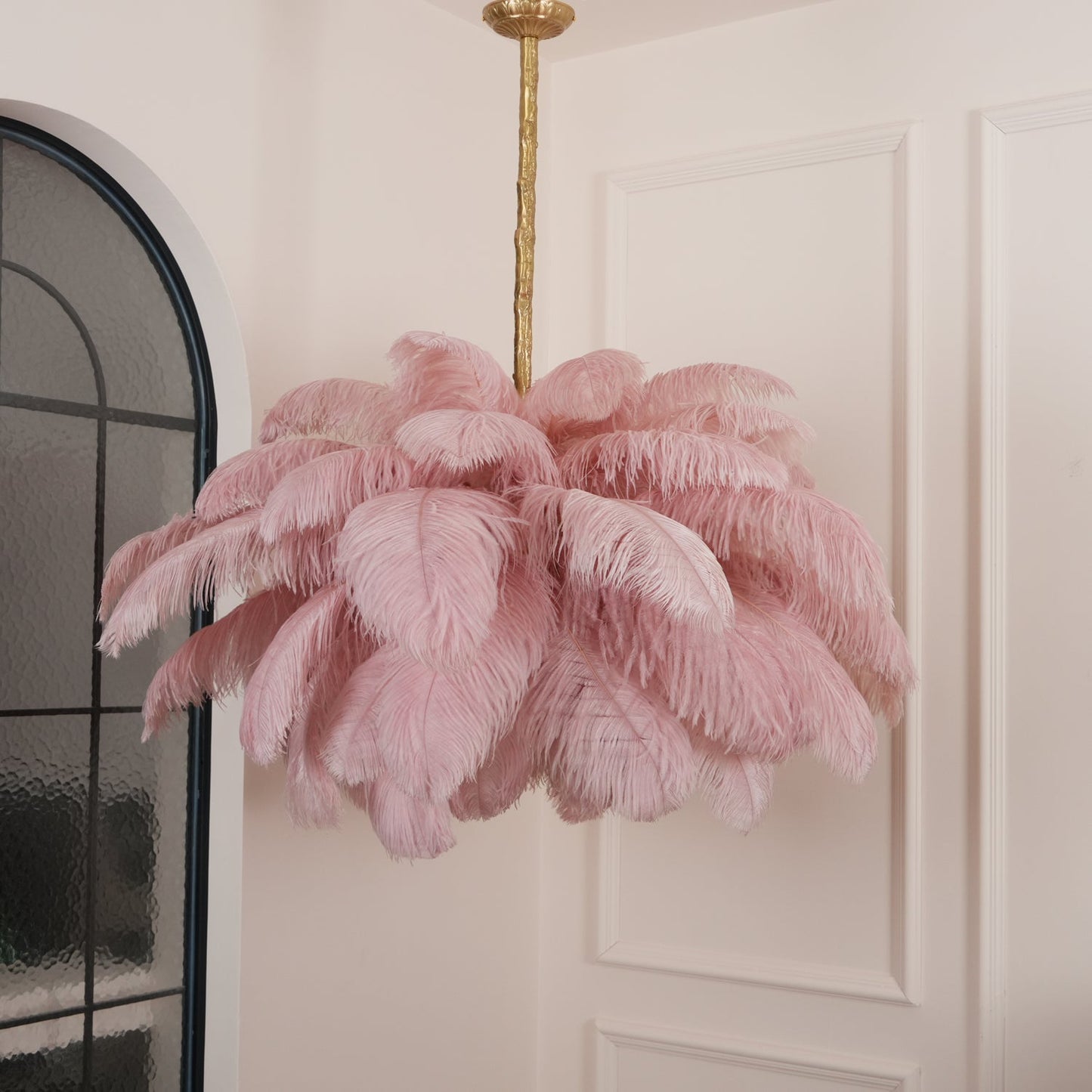 Ostrich Feather Chandeliers