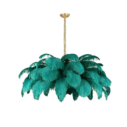 Ostrich Feather Chandeliers