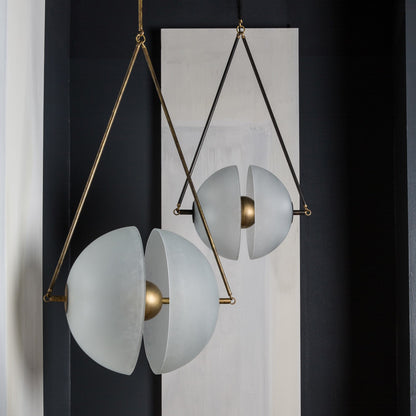 Oyster Glass Pendant Lamp