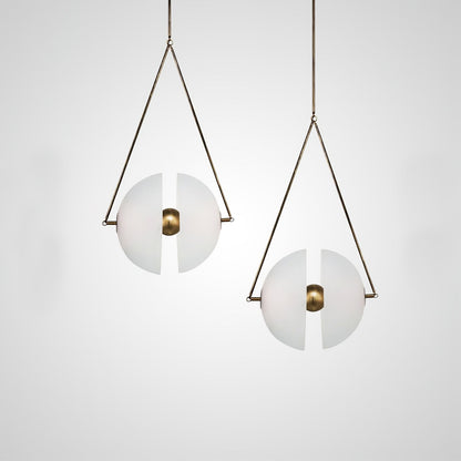 Oyster Glass Pendant Lamp