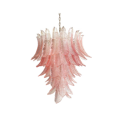 Palm Leaf Murano Chandelier