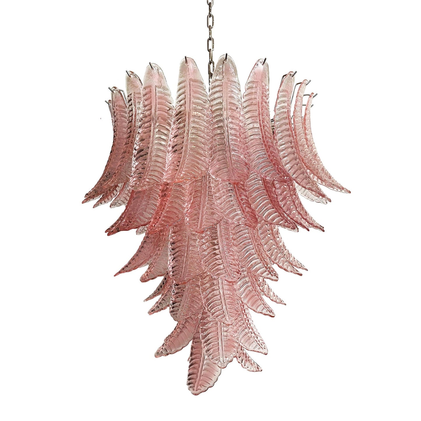 Palm Leaf Murano Chandelier