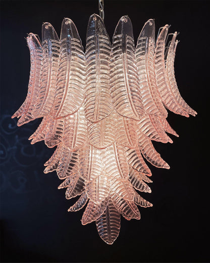 Palm Leaf Murano Chandelier