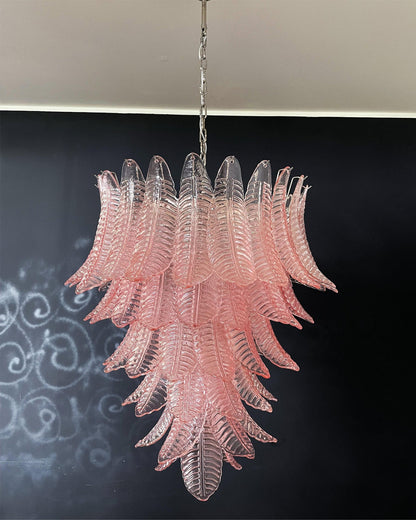 Palm Leaf Murano Chandelier