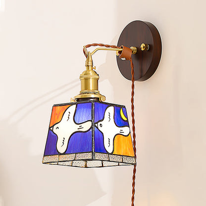 Peace Dove Plug In Wall Lamp