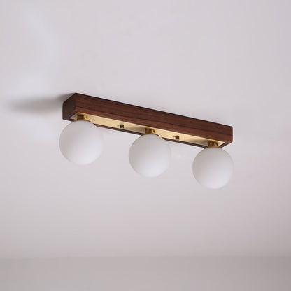 Penta Wood Ceiling Light