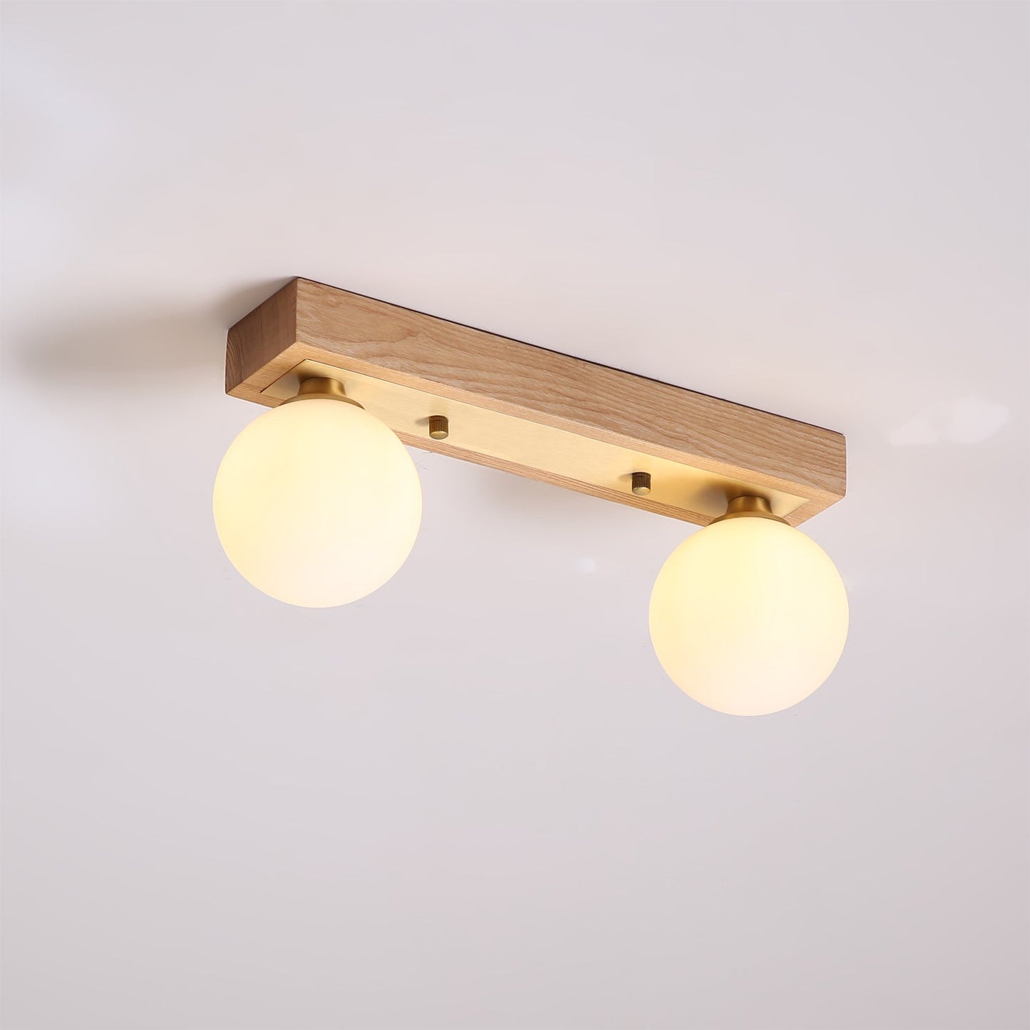 Penta Wood Ceiling Light