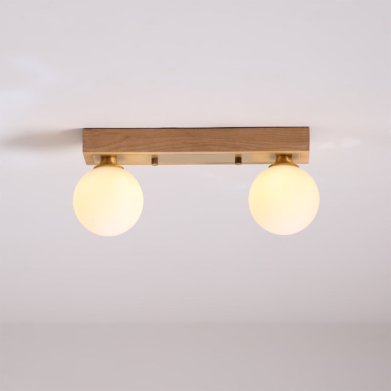 Penta Wood Ceiling Light