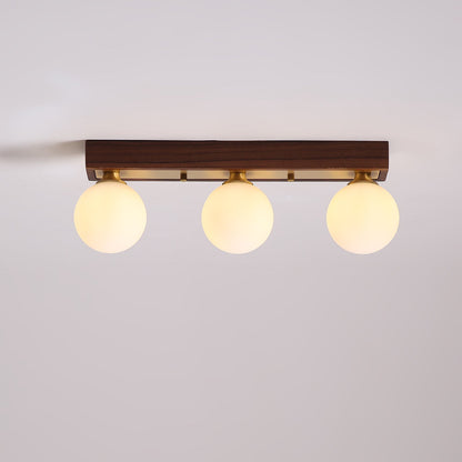 Penta Wood Ceiling Light