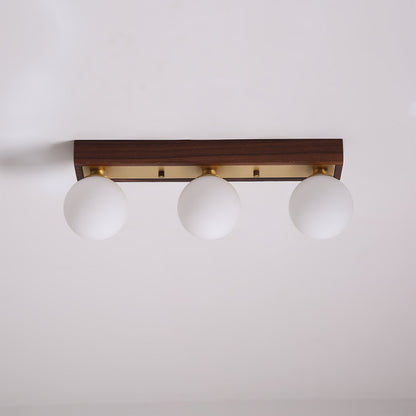 Penta Wood Ceiling Light