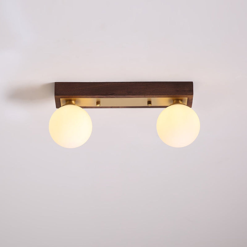 Penta Wood Ceiling Light