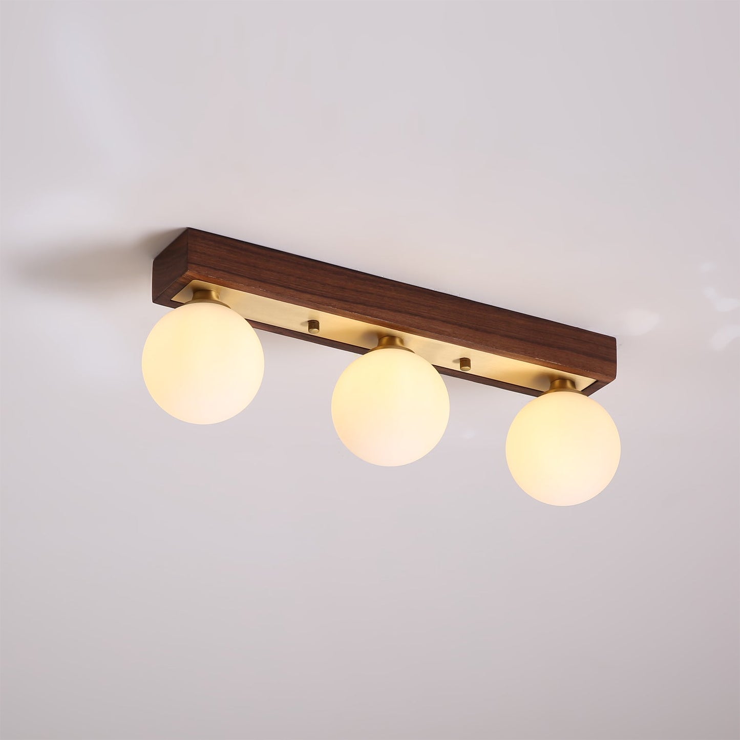 Penta Wood Ceiling Light