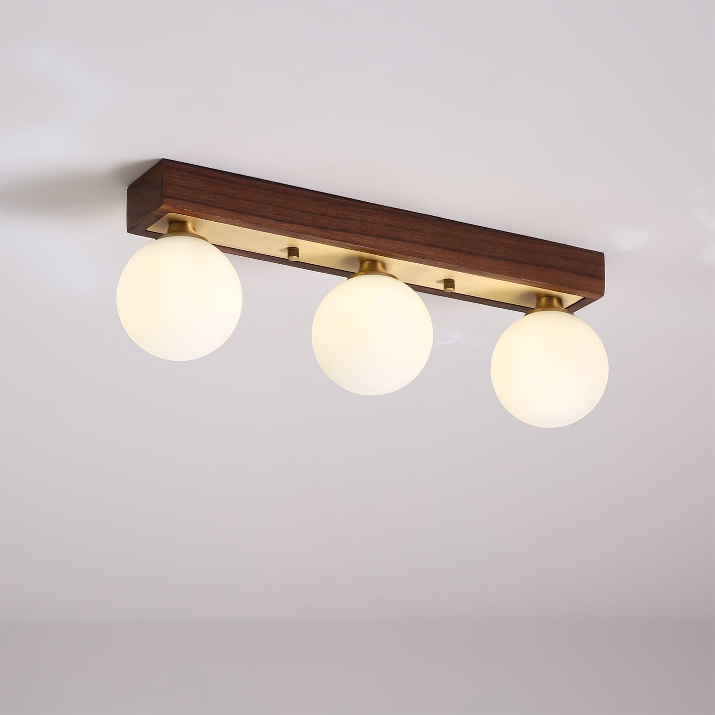 Penta Wood Ceiling Light