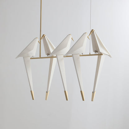 Perching Bird Chandelier