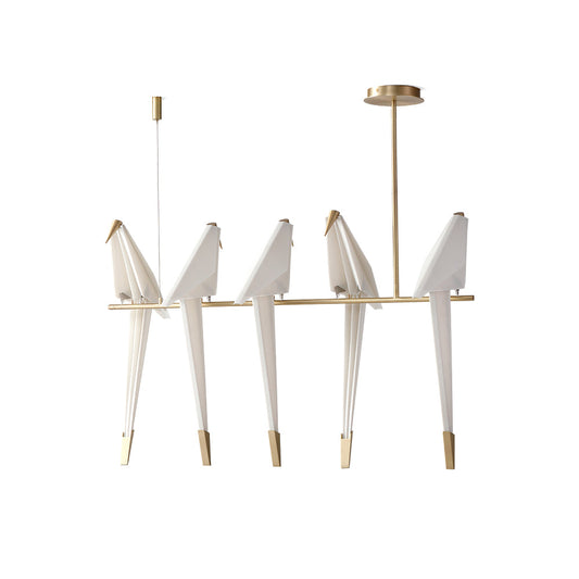 Perching Bird Chandelier