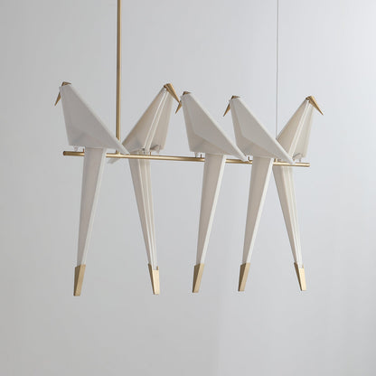 Perching Bird Chandelier