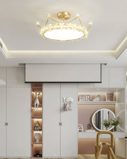 Petal Crown Ceiling Lamp
