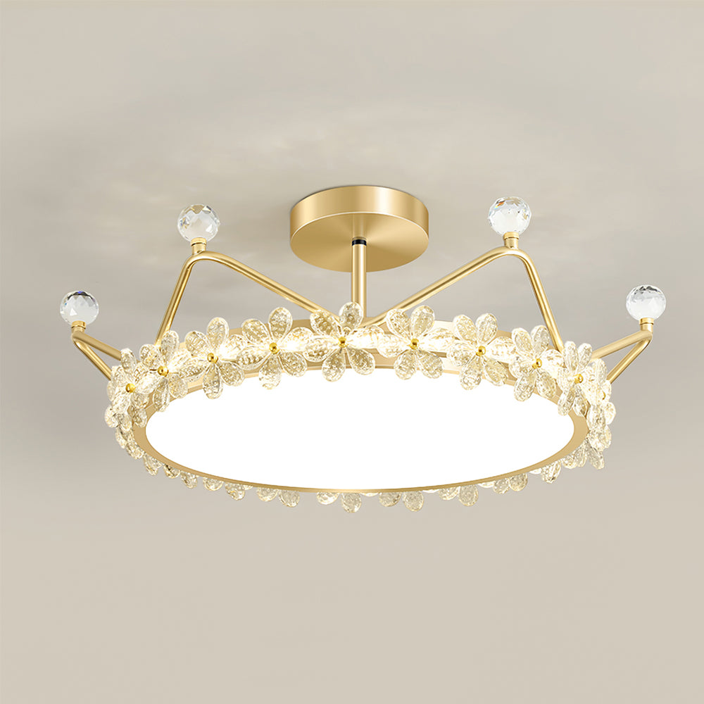Petal Crown Ceiling Lamp