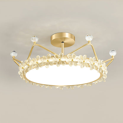 Petal Crown Ceiling Lamp