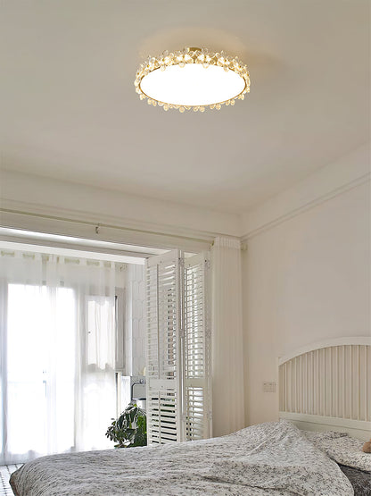 Petal Crystal Ceiling Lamp