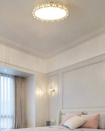Petal Crystal Ceiling Lamp