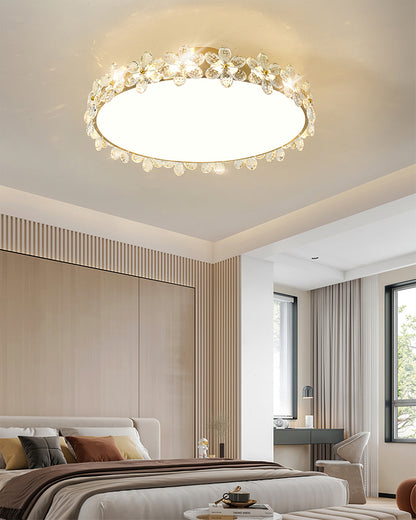Petal Crystal Ceiling Lamp