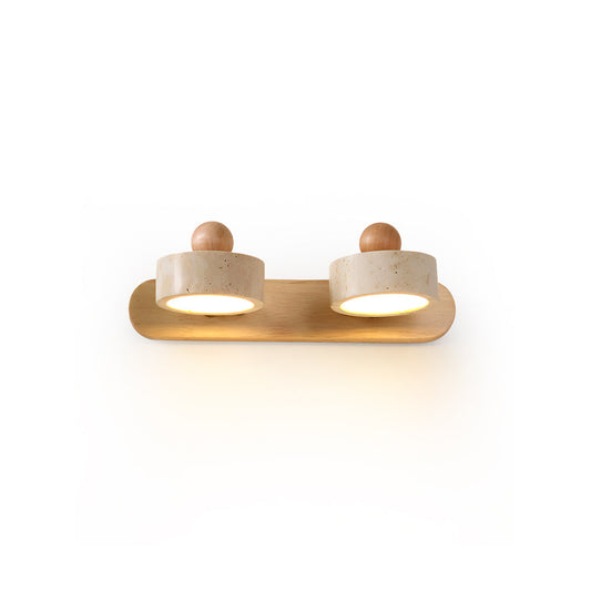 Piero Travertine Wall Lamp
