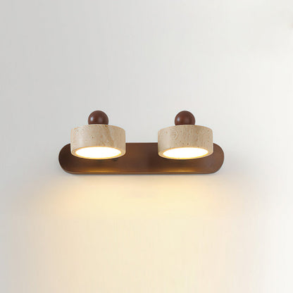Piero Travertine Wall Lamp