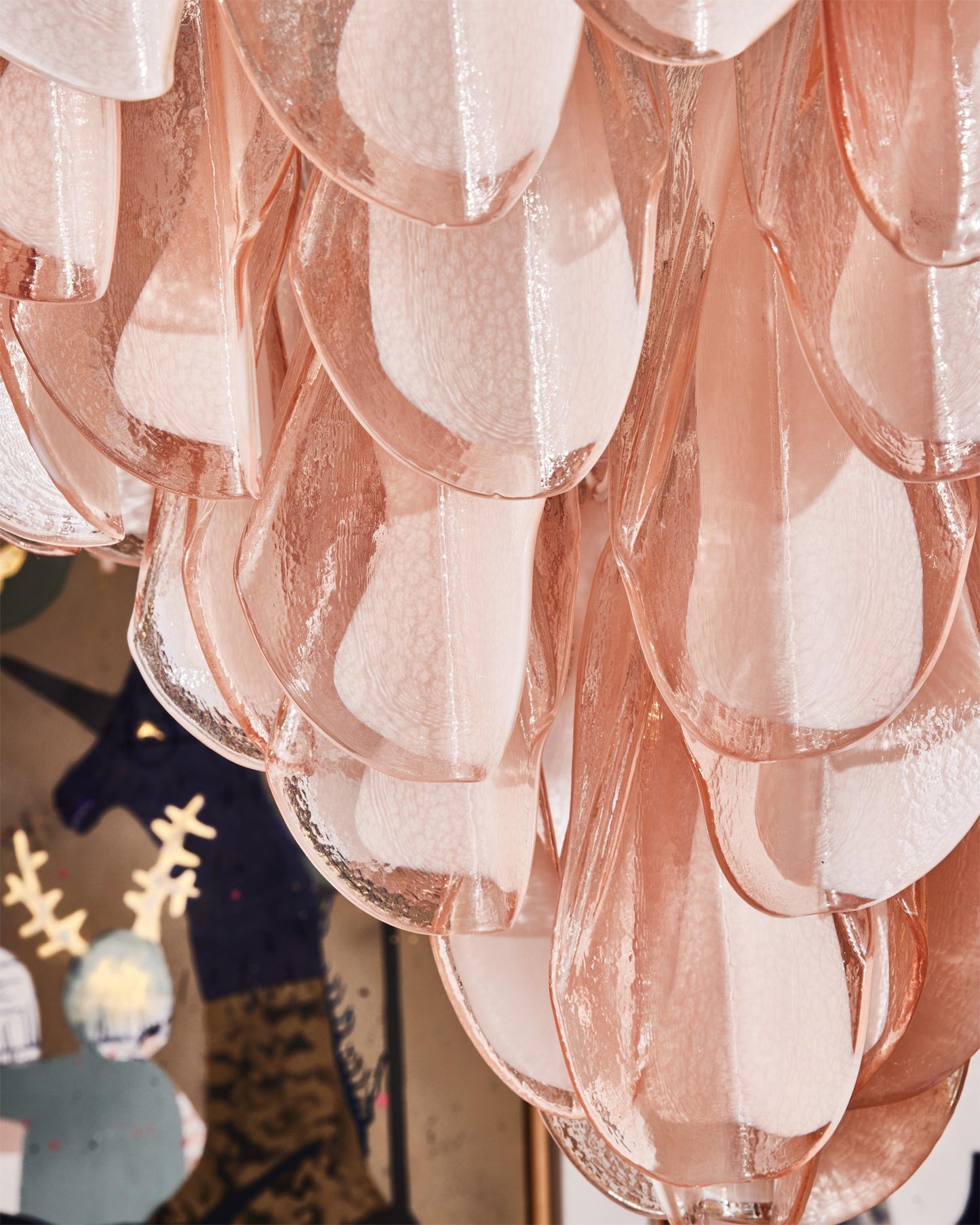 Verona Pink Chandelier