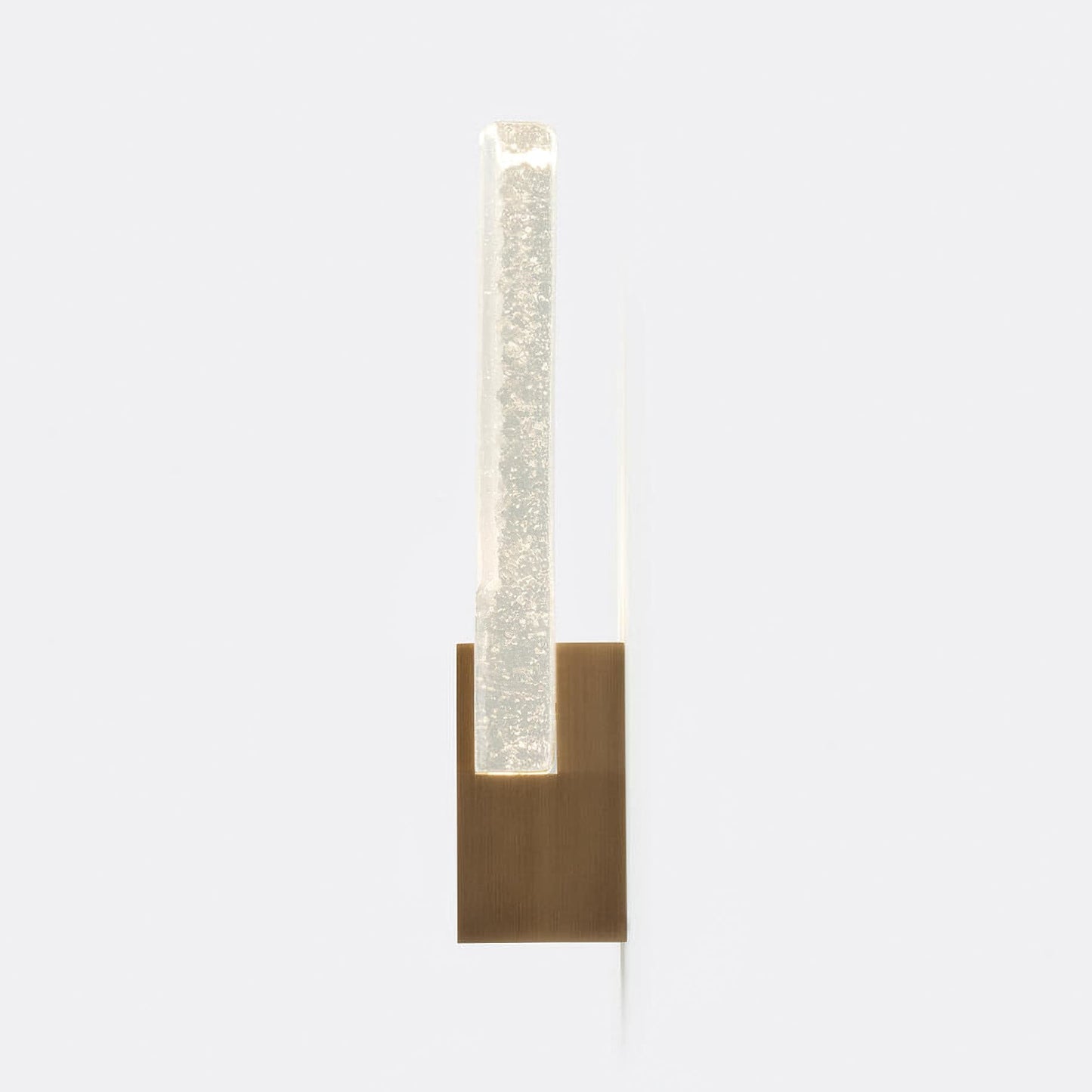 Pleated Crystal Wall Lamp