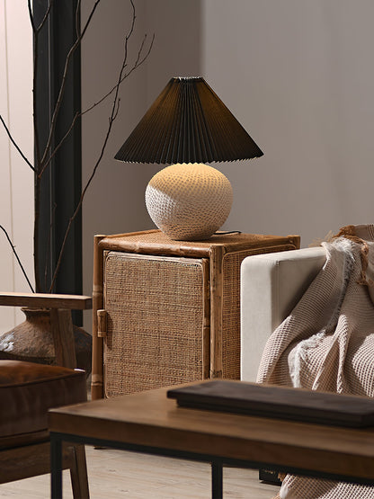 Textured Ceramic Table Light