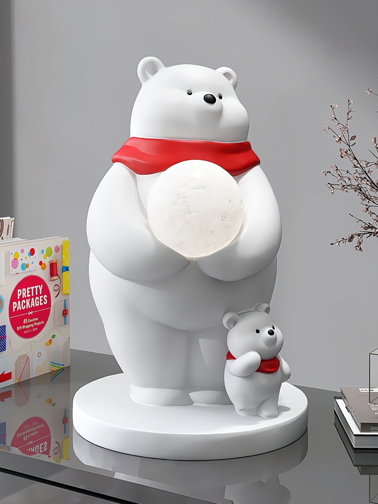 Polar Bears Table Lamp