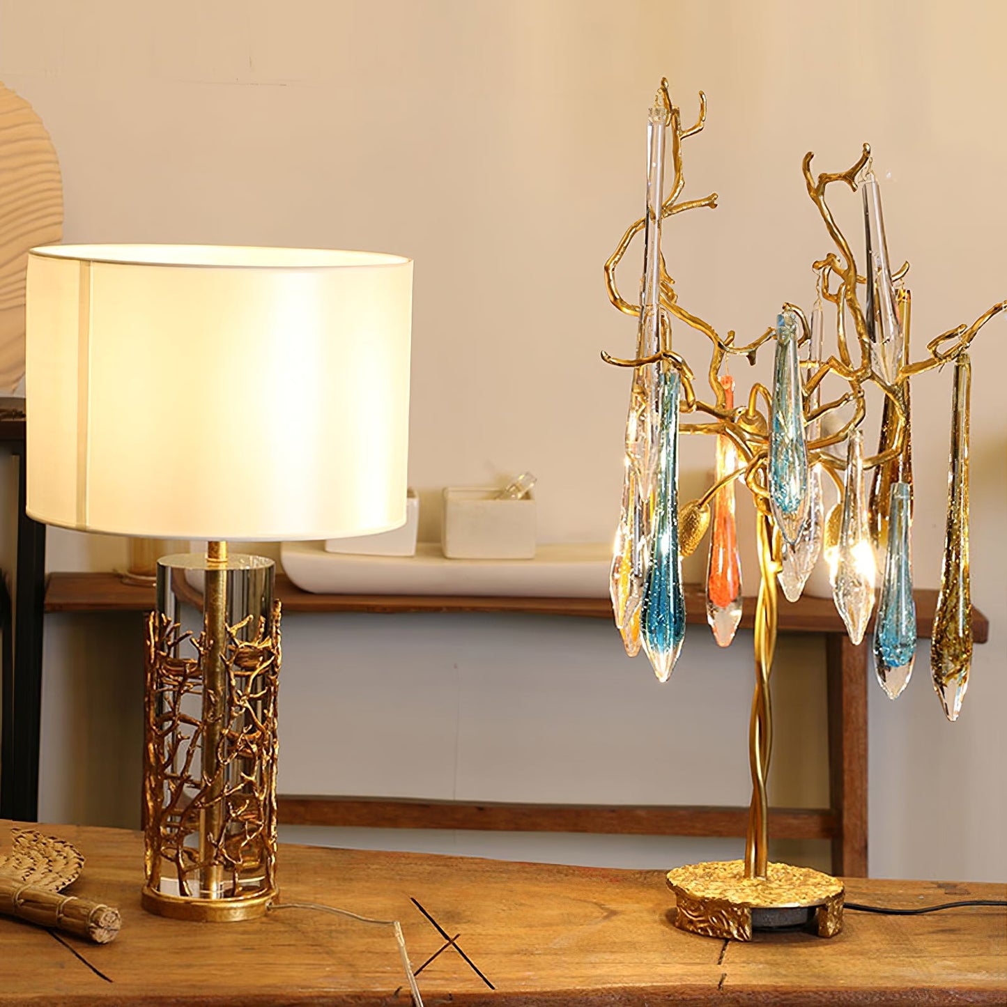 Quatrefoil Table Lamp