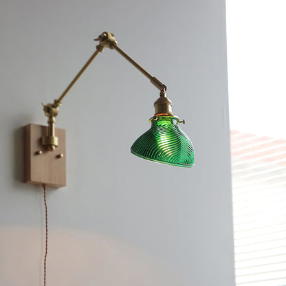 Rebell Swing Arm Plug In Wall Lamp