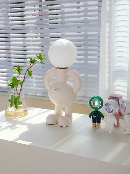 Resin Robot Table Lamp