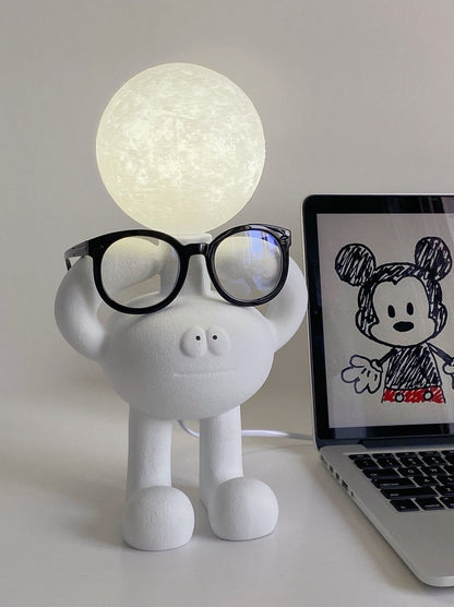 Resin Robot Table Lamp