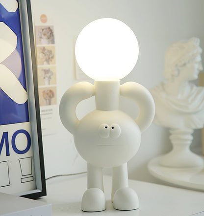 Resin Robot Table Lamp